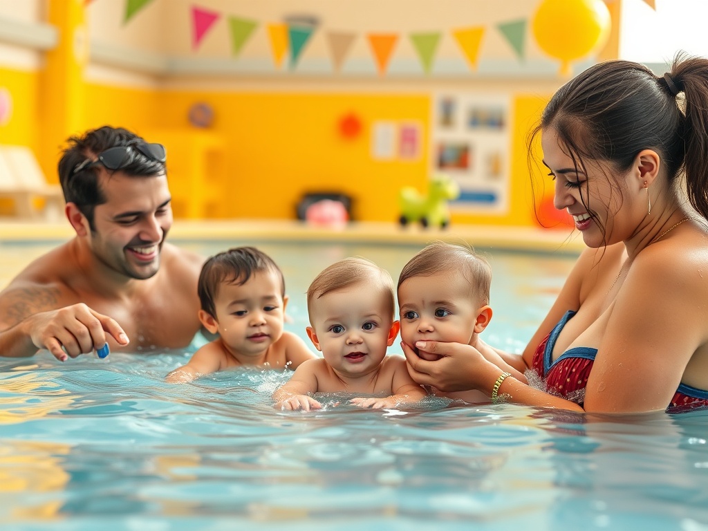gsfaba.org | Importanța socializării bebelușului la piscină